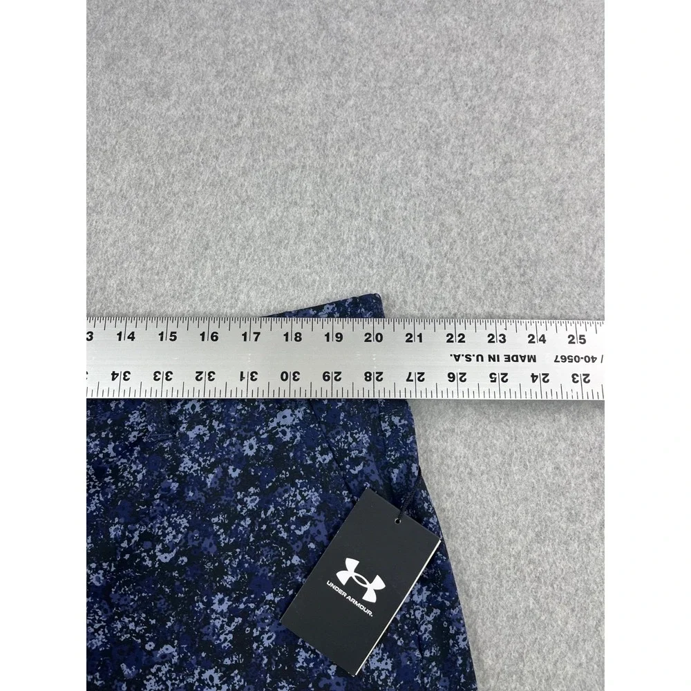 Under Armour Drive Printed Golf Short Mens 42 Blue US Storm 10